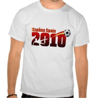 Spain soccer 2010 Maroon logo gifts Tee Shirt