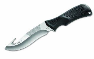 Buck 487 ErgoHunter CS Guthook Knife Avid (Sandvik)  Hunting Fixed Blade Knives  Sports & Outdoors