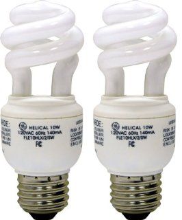 GE2PK10W Spir Fluo Bulb   Compact Fluorescent Bulbs  