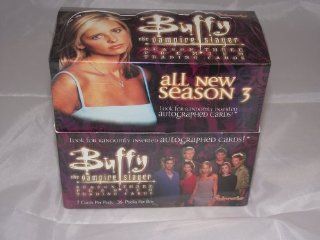 Buffy The Vampire Slayer Season 3 Factory Sealed Trading Card Hobby Box 36 Packs Toys & Games