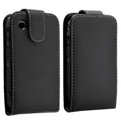 Black Leather Case with Card Holder for BlackBerry Curve 8520/ 9300 BasAcc Cases & Holders