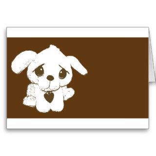 puppy Miss You Card