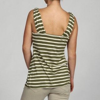 Cable & Gauge Women's Striped Tank Top Cable & Gauge Short Sleeve Shirts