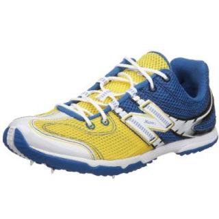New Balance Men's RX506CB Track Shoe,Blue/Yellow,4 D Shoes
