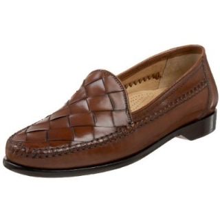 Cole Haan Men's Air Lucio Woven Venetian LoaferNutmeg Calfskin7 M US Shoes