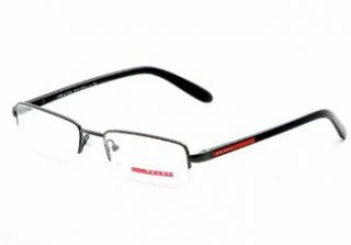 Eyeglasses Prada Linea Rossa PS 57BV AAG1O1 ASPHALT DEMI SHINY DEMO LENS Health & Personal Care