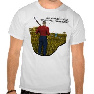 Pheasant Hunting Tee Shirts