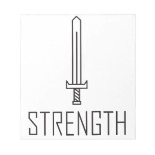 Strength Memo Pad