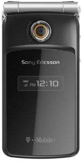  Sony Ericsson TM506 Phone, Black/Chrome/Amber (T Mobile) Cell Phones & Accessories