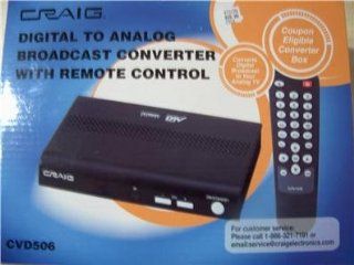 Craig CVD506 Digital TV Signal Converter Electronics