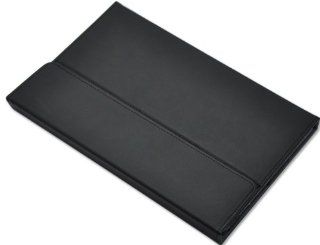 YIKING Black Slim and Compact Leather Folio Case Cover for the Microsoft Surface RT Tablet with Windows 8   Compatible with the Keyboard Touch and Type Covers from Microsoft Computers & Accessories