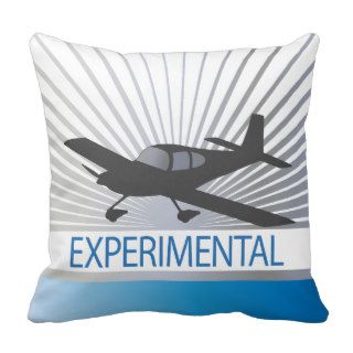 Low Wing Experimental Airplane Pillows