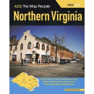 ADC Virginia Northern Street Atlas the Map People ADC 9780875303512 Books
