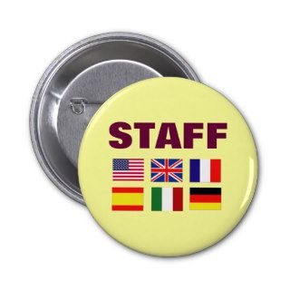 Low Cost Staff Badges in Bulk For Festivals Events Pinback Buttons