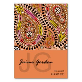 Paisley Supreme Business Card template
