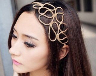 BONAMART ® Stylish Hollow Out Braided Stretch Hair Head Band Accessories Headband Hairband for Women Health & Personal Care