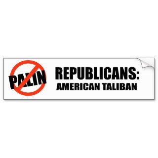 Republicans   American Taliban Bumper Stickers