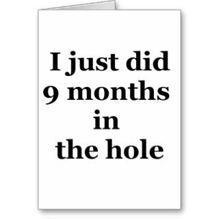 I just did 9 mons in the hole card