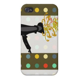 Retro Salon & Spa iPhone 4/4S Cases