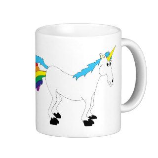 Gassy Unicorn Mugs