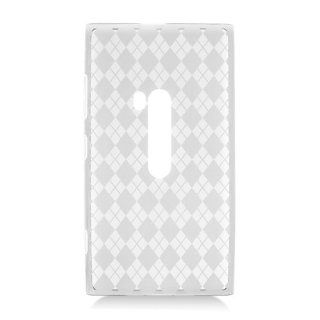 NK Lumia 920 TPU COVER T CLEAR, CHECKER T CLEAR 509 Cell Phones & Accessories