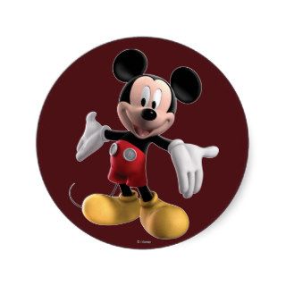 Mickey Mouse 4 Stickers