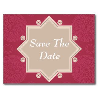 Save the Date Wedding Announcement Photo Postcard