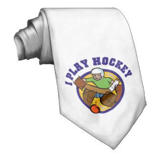 Hockey Goalie T shirts and Gifts Neckties