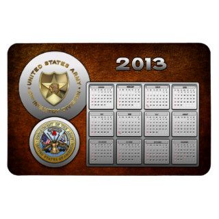 2nd ID SSI [Gold Edition] Magnet Calendar 2013