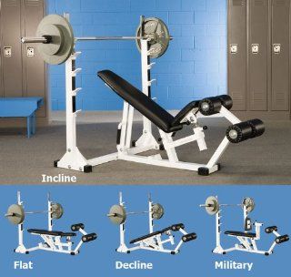 Olympic 4 in 1 Bench  Olympic Weight Benches  Sports & Outdoors