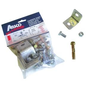 ABSCO 2 in. Anchor Pack Shed ANCHORSET