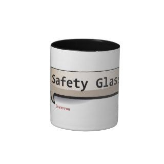 Oxymoron Safety Glass Coffee Mugs