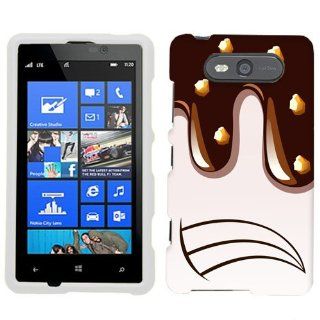 Nokia Lumia 820 Chocolate Syrup with nuts Cover Case Cell Phones & Accessories