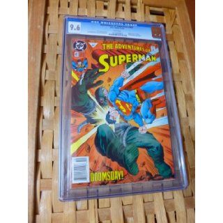 The Adventures Of Superman #497  Doomsday Jerry Ordway, Tom Grummett Books
