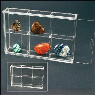 Acrylic Glass Display Case for Rocks, Minerals & Figurines   Display Stands