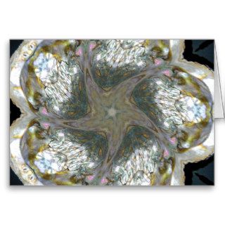 Abalone Shell Star Jan 2013 Greeting Cards