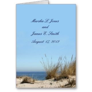 Beach Theme Wedding Invitations Cards