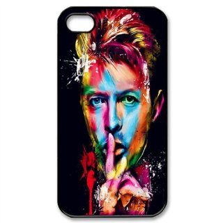 david bowie Snap on Hard Case Cover Skin compatible with Apple iPhone 4 4S 4G Cell Phones & Accessories