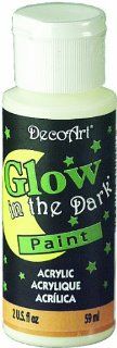 DecoArt DS50 3 Glow in the Dark Paint, 2 Ounce