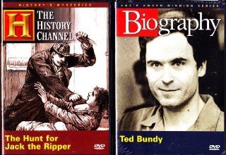 The Hunt for Jack the Ripper , Ted Bundy Biography  A&E Killer 2 Pack Movies & TV
