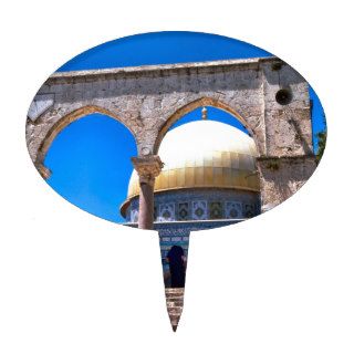 Jerusalem, the Dome of the Rock Cake Pick