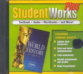 Glencoe World History, StudentWorks Plus CD ROM (English and Spanish Edition) McGraw Hill Education 9780078653803 Books