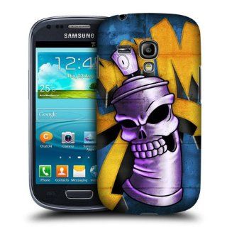 Head Case Designs Skull Spray Can Monster Hard Back Case Cover For Samsung Galaxy S3 III mini I8190 Cell Phones & Accessories