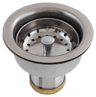 LDR 501 1625SS Deep Cup With Strainer, Stainless Steel   Sink Strainers  