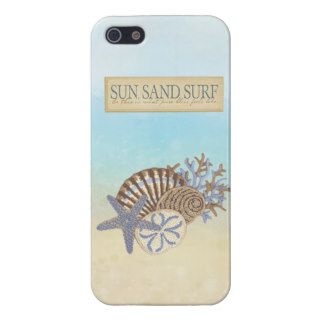 Cute Summer Vintage Beach Theme iPhone 5 Cover