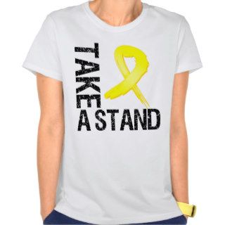 Testicular Cancer Take A Stand T shirt