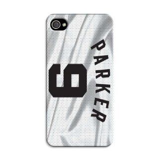 Hot Print All Coverage San Antonio Spurs NBA Iphone 4/4s Case Cell Phones & Accessories
