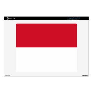 Monaco Monegasque  Flag Laptop Skin