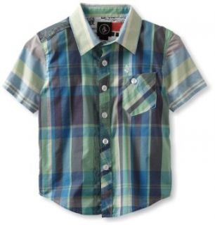 Volcom Boys 2 7 Lonsway Short Sleeve Little Youth Button Down Shirts Clothing
