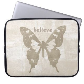 Believe Butterfly Laptop Sleeve